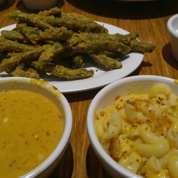 Veggie Grill by Next Level - Fried green beans.. yum! Seasonal soup something chipotle corn.. good but cold think they left it sitting n Mac n cheese.. bland. - Vegan Near Me - Long Beach, California Veggie Grill by Next Level - Fried green beans.. yum! Seasonal soup something chipotle corn.. good but cold think they left it sitting n Mac n cheese.. bland. - Vegan Near Me - Long Beach, California