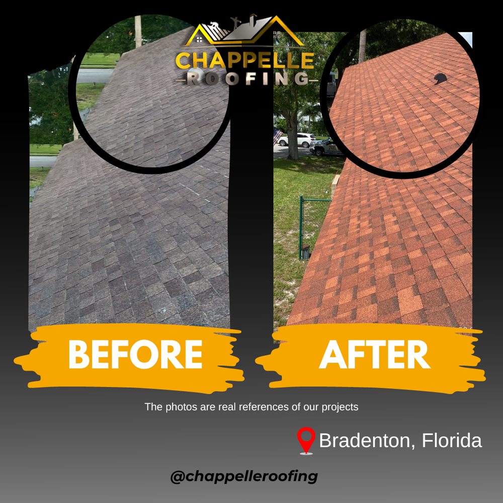 Slide of Chappelle Roofing