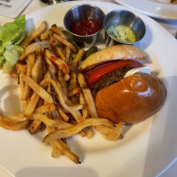 Mon Ami Gabi - Mon ami Gabi: truffle Truffle & Brie Burger - meh - French Near Me - Bethesda, Maryland Mon Ami Gabi - Mon ami Gabi: truffle Truffle & Brie Burger - meh - French Near Me - Bethesda, Maryland