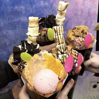 Waffle Bar - Up front and center: Boba Waffle - Waffles Near Me - Minneapolis, Minnesota