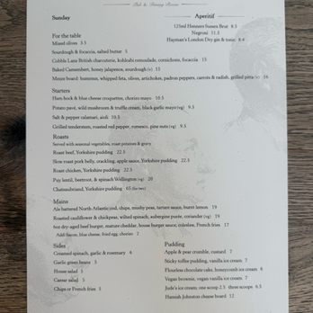 The Bolingbroke - Menu July 2026 - Pubs Near Me - London, XGL The Bolingbroke - Menu July 2026 - Pubs Near Me - London, XGL