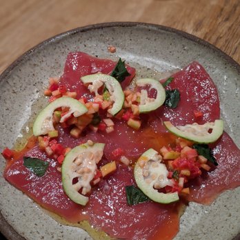 Camper - Tuna crudo - New American Near Me - Menlo Park, California Camper - Tuna crudo - New American Near Me - Menlo Park, California