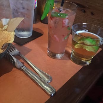 Meso Maya Comida y Copas - Double fisting, serrano strawberry margarita with a montejo on the side. - Mexican Near Me - Dallas, Texas Meso Maya Comida y Copas - Double fisting, serrano strawberry margarita with a montejo on the side. - Mexican Near Me - Dallas, Texas