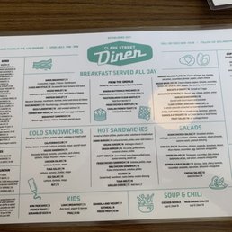 Clark Street Diner - Menu - sushi, sashimi, menu, sushi and sashimi - Diners Near Me - Los Angeles, California