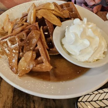 Jam Cafe on Beatty - Apple Cinnamon Waffle... - Breakfast & Brunch Near Me - Vancouver, British Columbia