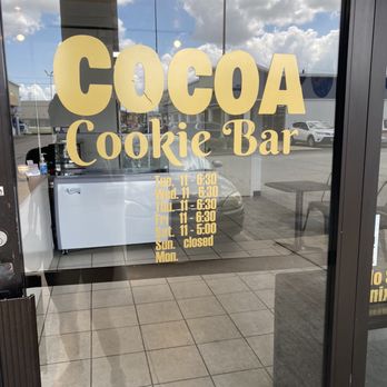 Cocoa Cookie Bar - Hours - Desserts Near Me - Houston, Texas