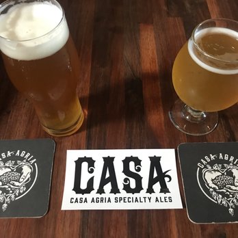 Casa Agria Specialty Ales - I forgot the names but these were pretty good beers. - Breweries Near Me - Oxnard, California