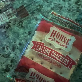 Sunset Grille & Raw Bar - Crackers that come with crab bisque - Sushi Bars Near Me - Duck, North Carolina Sunset Grille & Raw Bar - Crackers that come with crab bisque - Sushi Bars Near Me - Duck, North Carolina