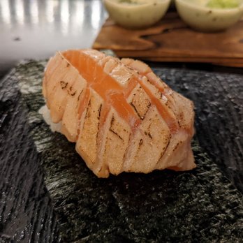 Shigotonin - Salmon belly roll - Japanese Near Me - Las Vegas, Nevada Shigotonin - Salmon belly roll - Japanese Near Me - Las Vegas, Nevada