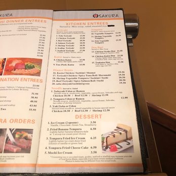 Sakura - Kitchen entrees - Sushi Bars Near Me - Mililani, Hawaii