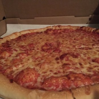 S&S pizza - Large cheese pizza... The crust was great - Pizza Near Me - Lowell, Massachusetts