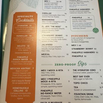 Mex 1 Coastal Cantina - Menu 3 - Mexican Near Me - Charleston, South Carolina Mex 1 Coastal Cantina - Menu 3 - Mexican Near Me - Charleston, South Carolina