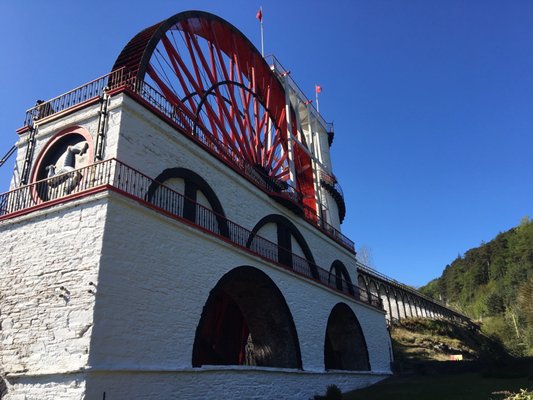 The Great Laxey Wheel by null