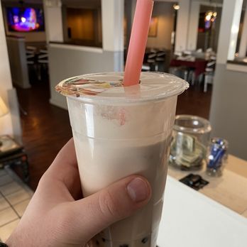 Lucky Express - Red bean bubble tea - Chinese Near Me - Bloomington, Indiana
