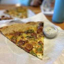 Pizza Thief - breakfast slice