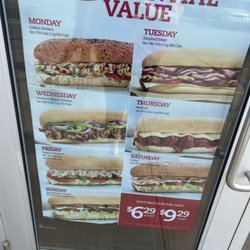 Mr Sub - Updated daily value menu 2023
