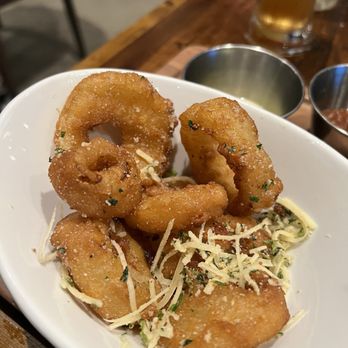 Finney's Crafthouse - Oceanside - $5 worth of onion rings. - New American Near Me - Oceanside, California