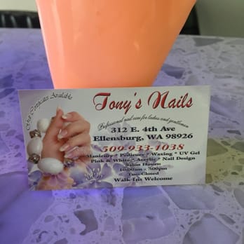 Tony's Nails - Sharing info while I'm at the drying table - Nail Salons Near Me - Ellensburg, Washington Tony's Nails - Sharing info while I'm at the drying table - Nail Salons Near Me - Ellensburg, Washington
