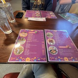 El Abuelo Tomy - Menu