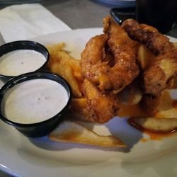 Sunset Tavern - Buffalo chicken fingers and fries