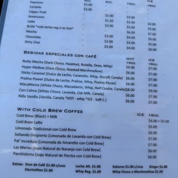 La Mezcla Coffee And Tea - Menu - Coffee & Tea Near Me - San Juan, Puerto Rico La Mezcla Coffee And Tea - Menu - Coffee & Tea Near Me - San Juan, Puerto Rico