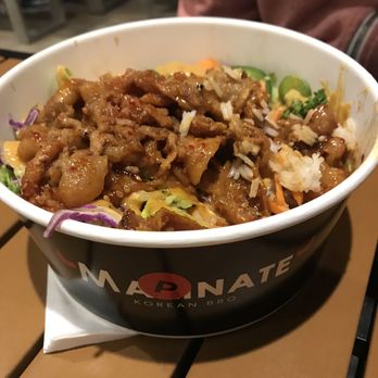 Marinate Korean BBQ - 2. Spicy Pork Belly Bowl - Korean Near Me - Long Beach, California