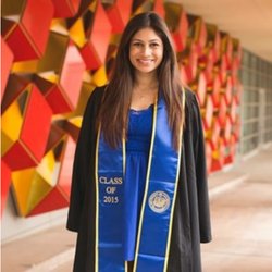 Whiz Tutor - Meet Sarina! She graduated UC Riverside with a Bachelor's in Biology.