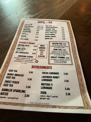 Menu photo 3 Fortune Teller Austin, TX