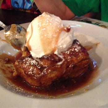 Chester's Kitchen and Bar - Pumpkin bread pudding with ice cream and praline sauce. - New American Near Me - Rochester, Minnesota