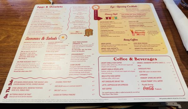 Menu photo 7 Ruby Slipper Pensacola Pensacola, FL