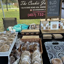 Central Park Farmer's Market - Yummy cookies and mini loaves - the pumpkin bread and chocolate chip cookies are fantastic!