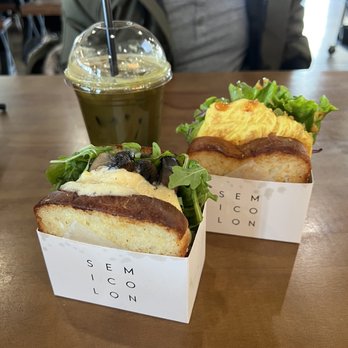 Semicolon Cafe - Shroom Sandwich and Avocado Sandwich - Sandwiches Near Me - Chantilly, Virginia Semicolon Cafe - Shroom Sandwich and Avocado Sandwich - Sandwiches Near Me - Chantilly, Virginia