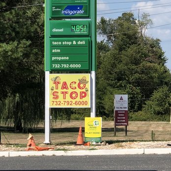 Taco Stop - Signage for the Taco Stop. - Tacos Near Me - Millstone, New Jersey