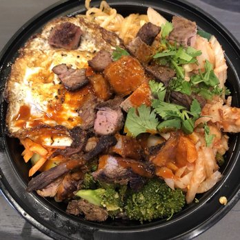 CoreLife Eatery - Korean BBQ bowl, with steak instead of pork - New American Near Me - Ann Arbor, Michigan CoreLife Eatery - Korean BBQ bowl, with steak instead of pork - New American Near Me - Ann Arbor, Michigan