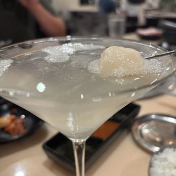 Sō Korean Barbeque - lychee martini - Korean Near Me - Centreville, Virginia