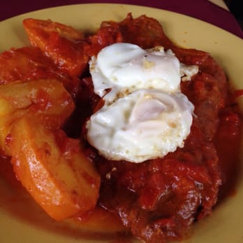 Casa Vieja - bistec caballo (steak and cassava in sauce with fried eggs. delish. - Latin American Near Me - Brentwood, New York