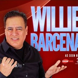 30 year comedy veteran, Willie Barcena, is always a crack up 30 year comedy veteran, Willie Barcena, is always a crack up