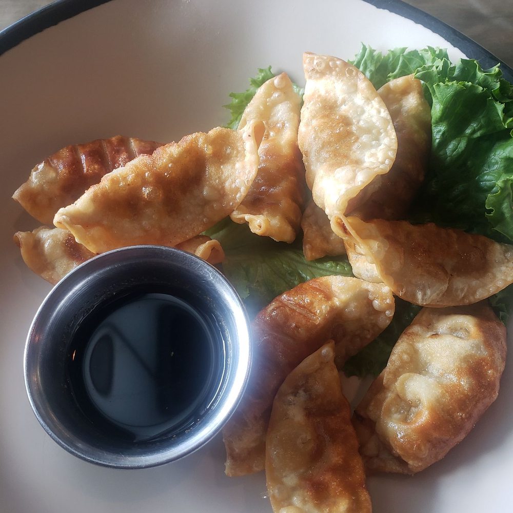 Mai Thai - Gyoza. Serving size is 10 for about 8.00 - Thai Near Me - Omaha, Nebraska