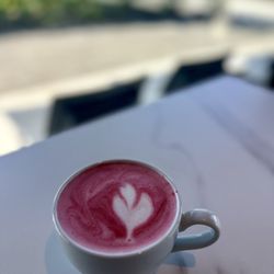 Dote Coffee Bar - Beet latte