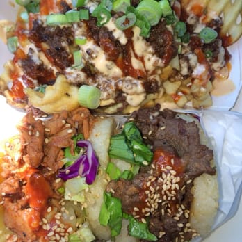 KoJa Kitchen - Kamikaze Fries-Chicken Pineapple KoJa-Beef Bulgogi KoJa - Asian Fusion Near Me - Berkeley, California KoJa Kitchen - Kamikaze Fries-Chicken Pineapple KoJa-Beef Bulgogi KoJa - Asian Fusion Near Me - Berkeley, California