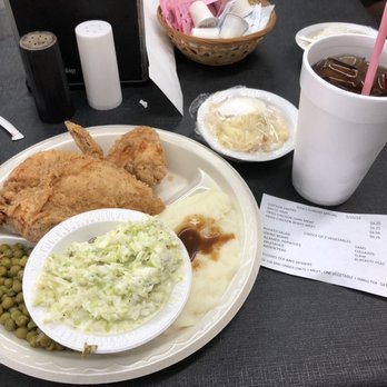 Rita's Place - a plate of fried chicken, mashed potatoes, peas, and a drink - Southern Near Me - Mount Olive, North Carolina Rita's Place - a plate of fried chicken, mashed potatoes, peas, and a drink - Southern Near Me - Mount Olive, North Carolina