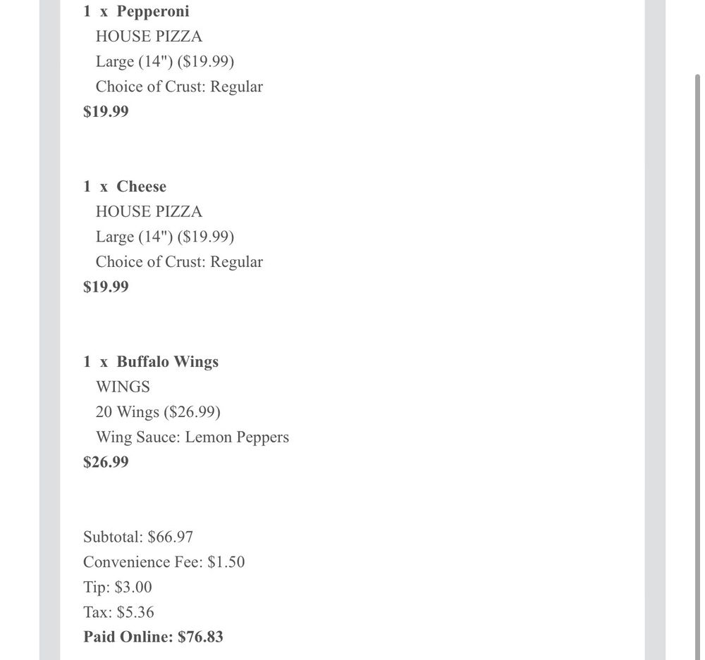 WILD PEPPER PIZZA Updated September 2024 11 Reviews 1500 W