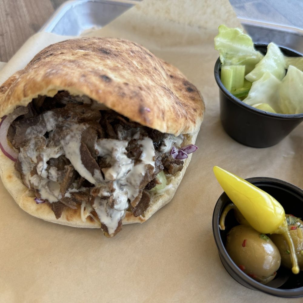 Hamitbach - beef kebab shawarma - Mediterranean Near Me - San Diego, California
