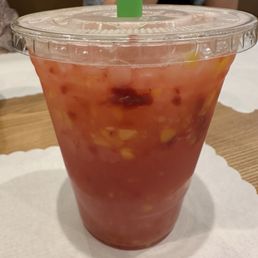 Freshly made Strawberry, Raspberry, Mango Lemonade Freshly made Strawberry, Raspberry, Mango Lemonade