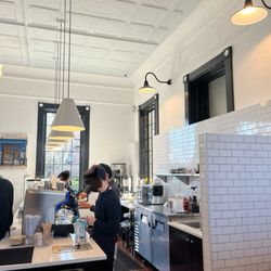 Shea Station - Working fast at the counter
