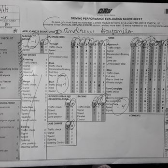 GNC Driving School - Great job Janel!! And this was with only one lesson!!  -Warren GNC Driving Instructor - Driving Schools Near Me - Orange, California