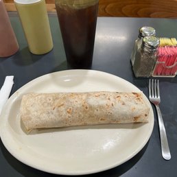 Bacon, egg, & cheese burrito