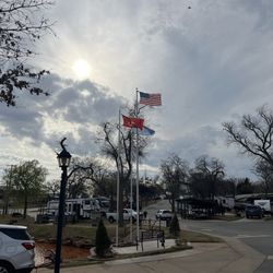 Semper Fi - Park entrance by the fishing pond