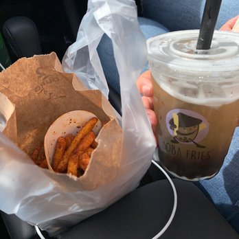 Boba Fries - Cajun fries were crispy and tasty!! - Bubble Tea Near Me - Elmhurst, New York Boba Fries - Cajun fries were crispy and tasty!! - Bubble Tea Near Me - Elmhurst, New York