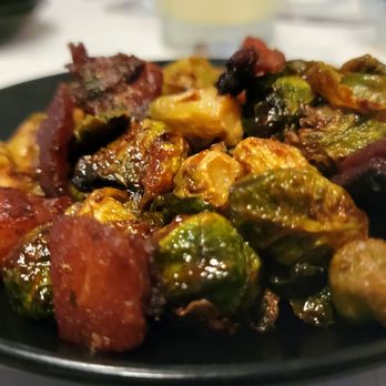 Spinners Rooftop Grille - Brussel Sprouts * Pork Belly - Lounges Near Me - St. Pete Beach, Florida Spinners Rooftop Grille - Brussel Sprouts * Pork Belly - Lounges Near Me - St. Pete Beach, Florida